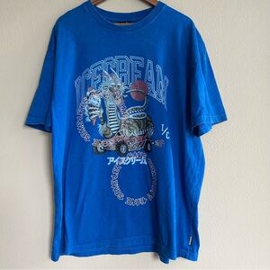 Icecream BBC Dragon Graphic Tee – Blue “Heavy Sweets” Streetwear Shirt